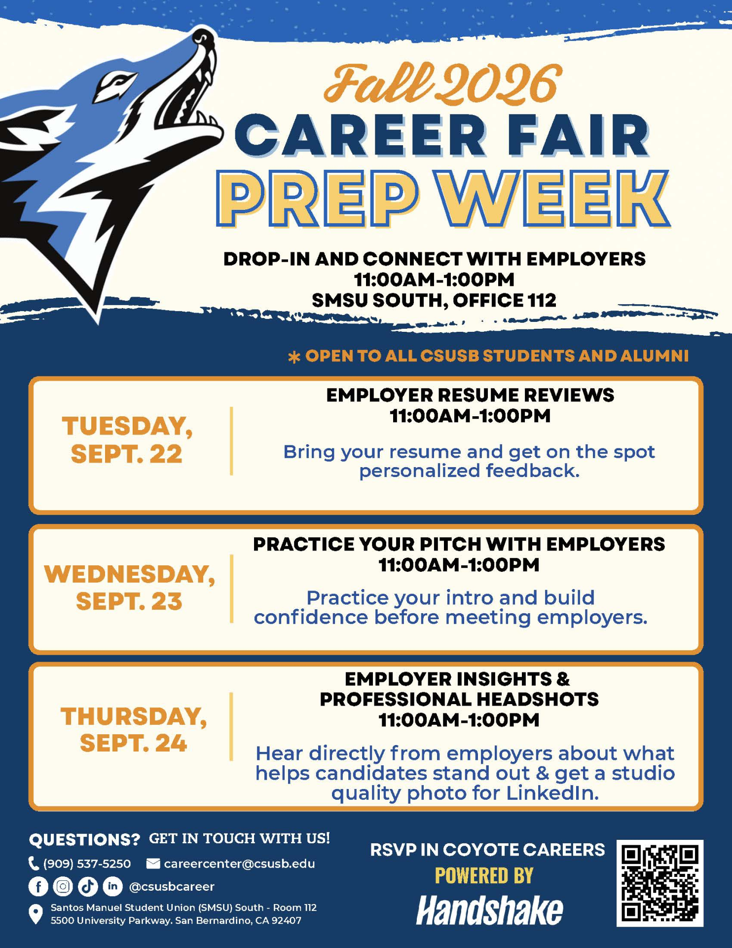 Career Fair Prep Week