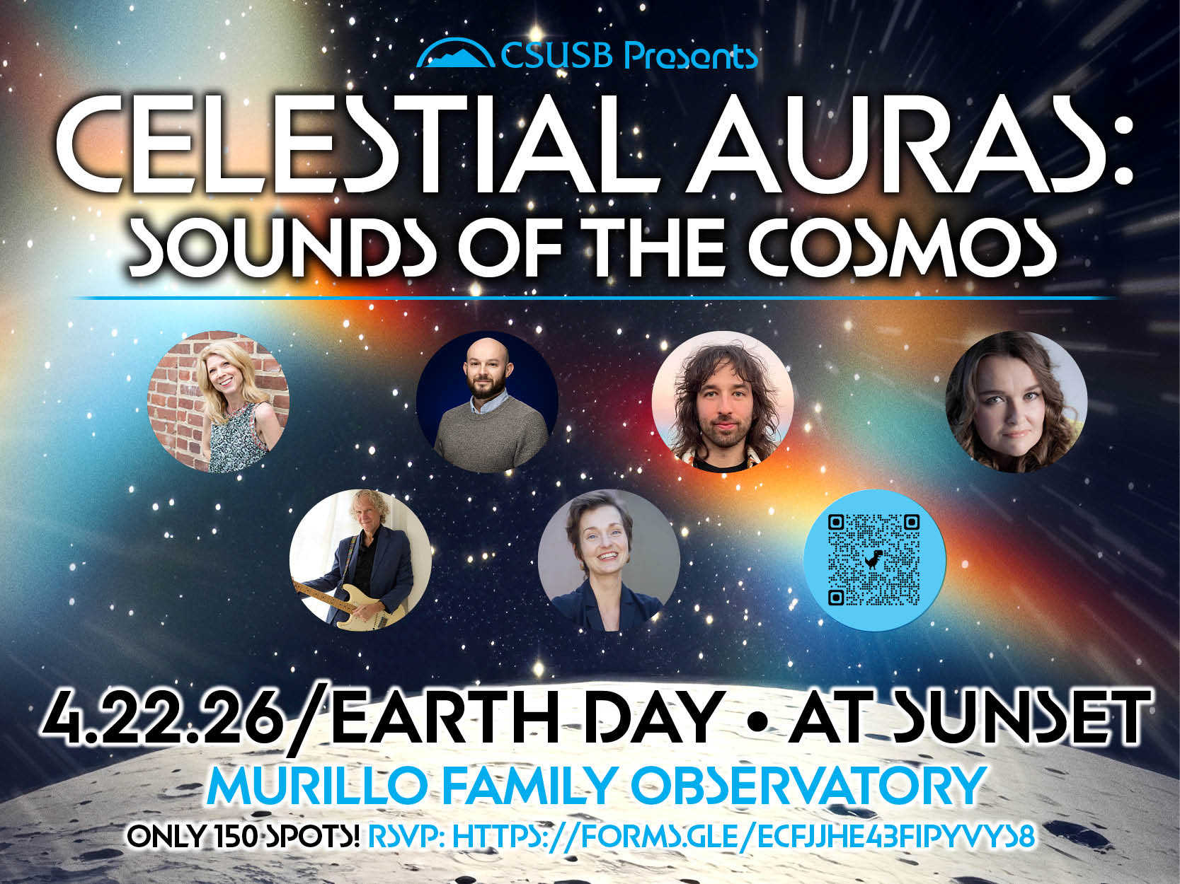 Celestial Auras: Songs of the Cosmos flyer