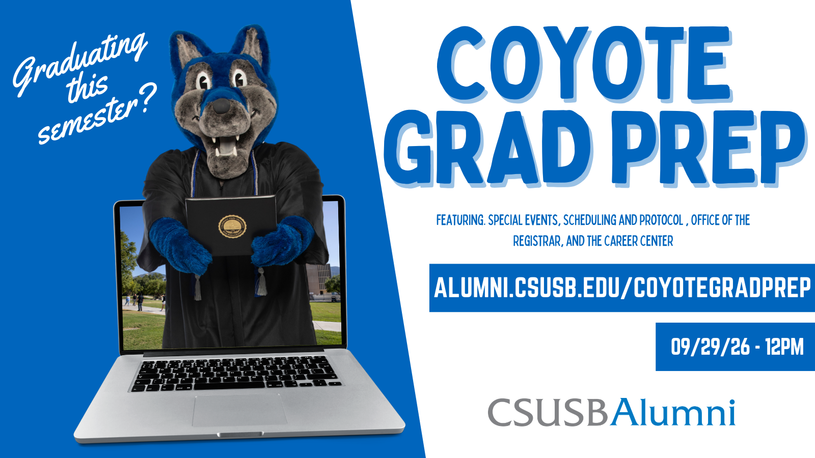 Coyote Grad Prep Fall 2026