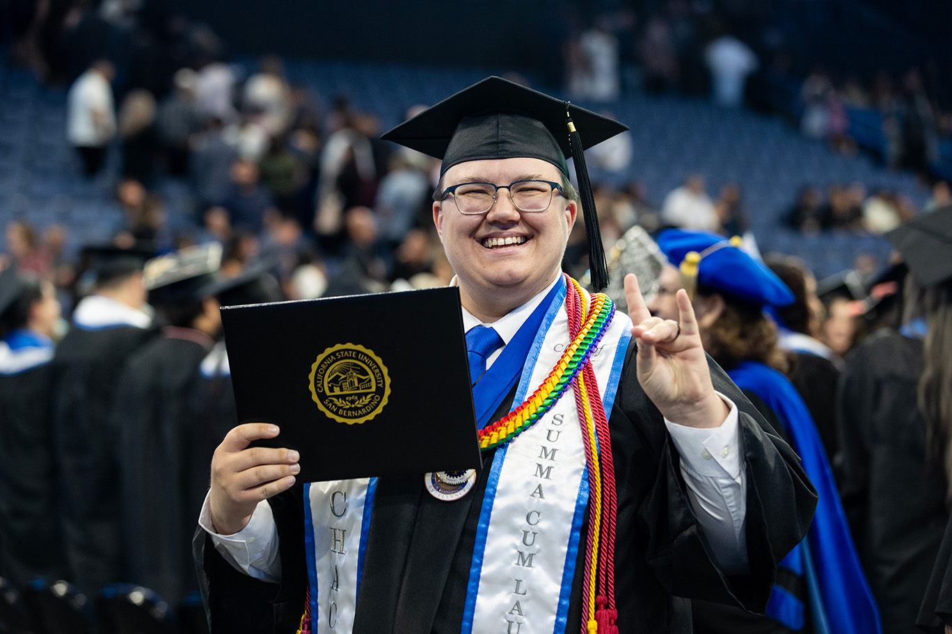 Student at Graduation