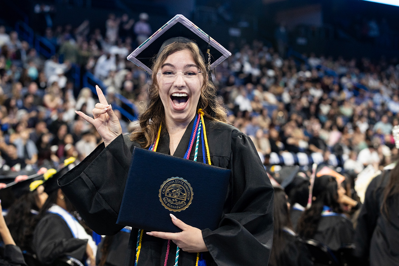 Student at Graduation
