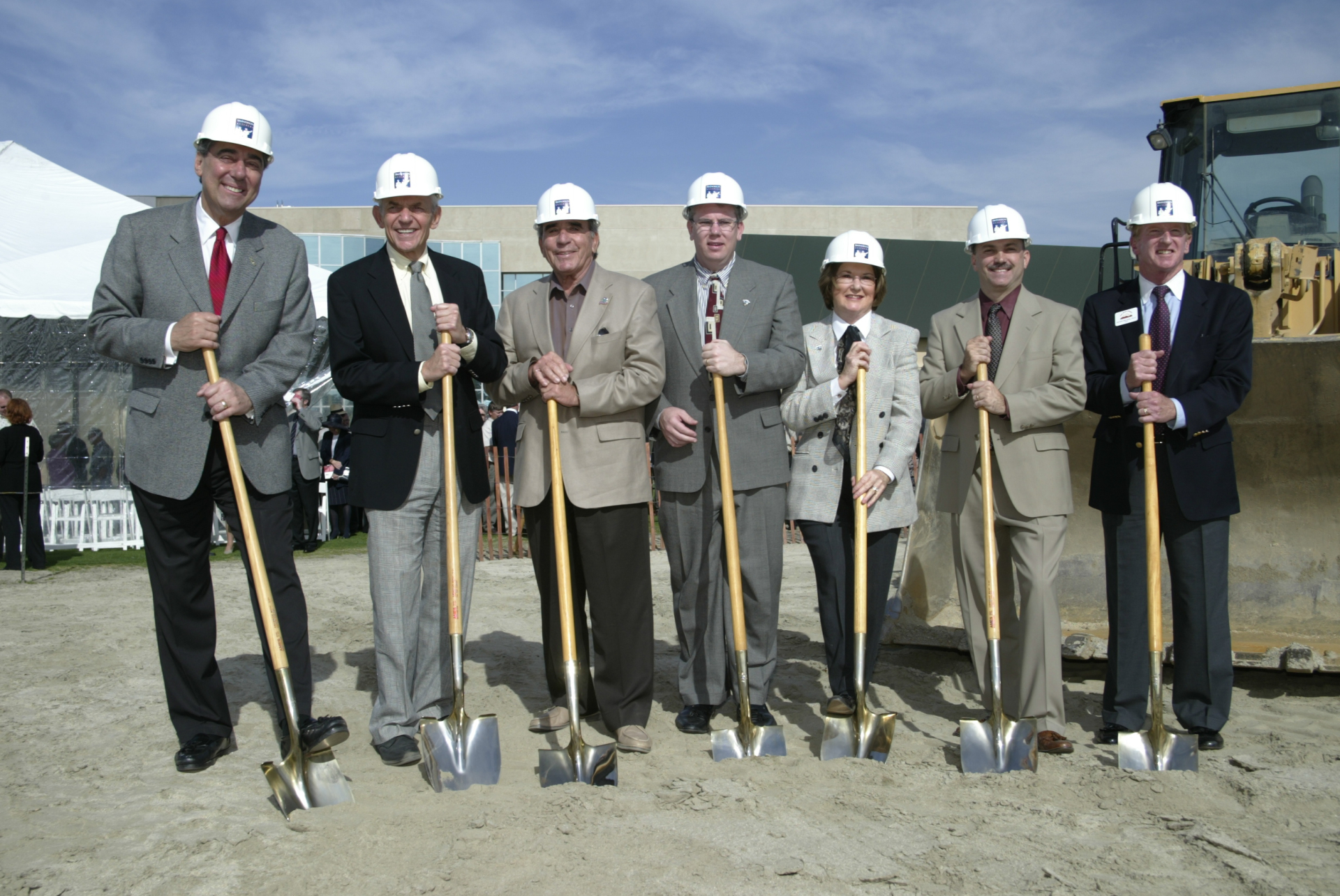 Ground breaking for Phase II at PDC