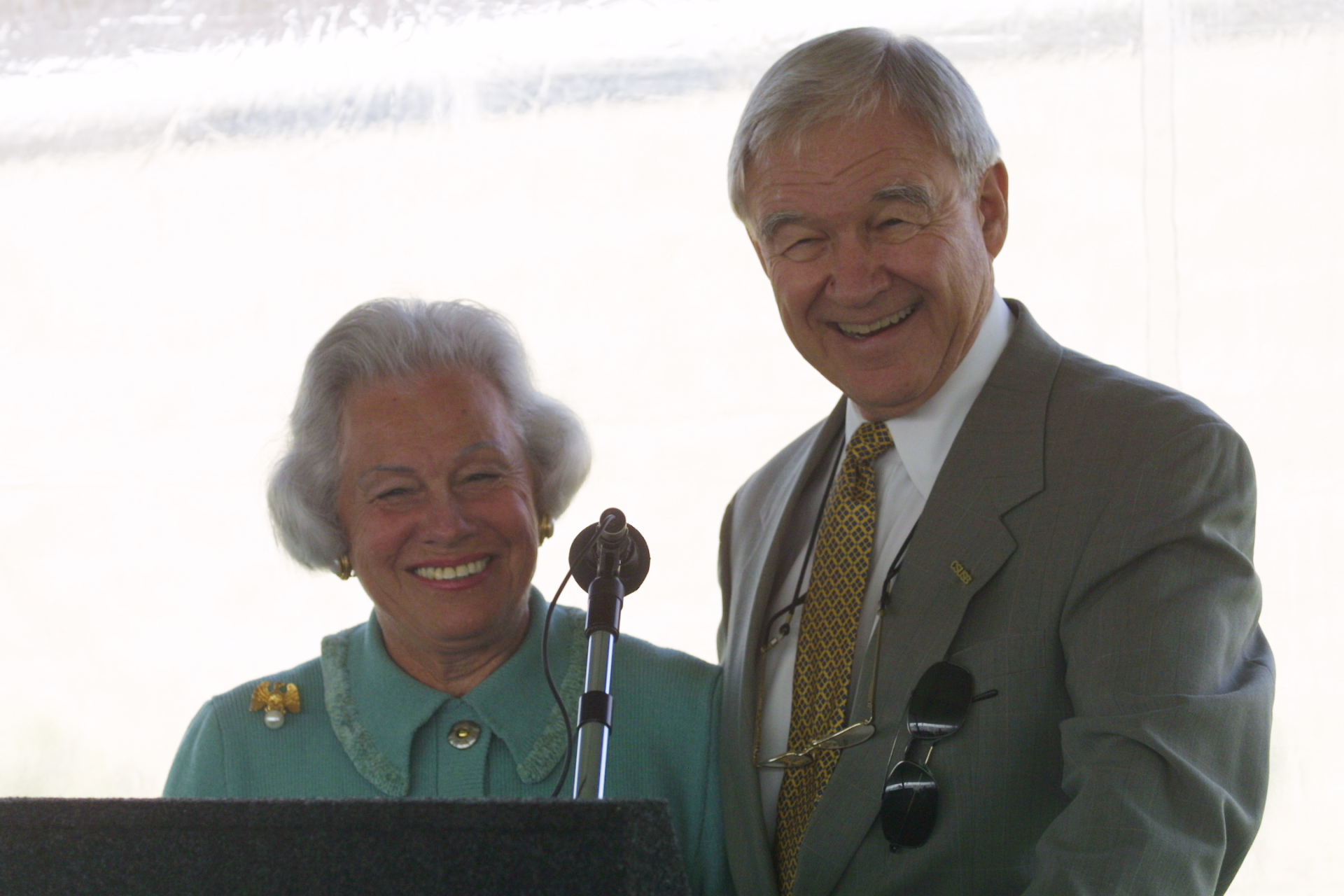Dick Oliphant and Betty Barker
