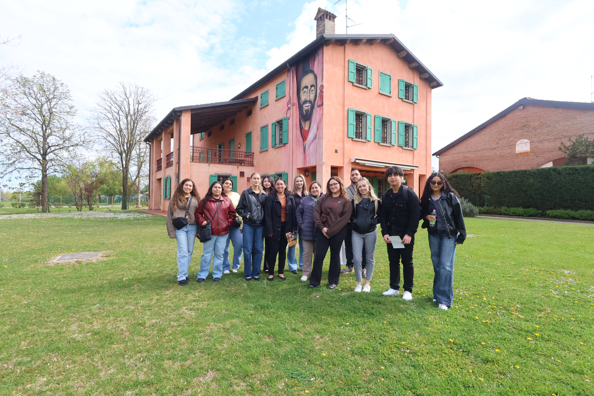 CSUSB Palm Desert Campus hospitality management students in Italy