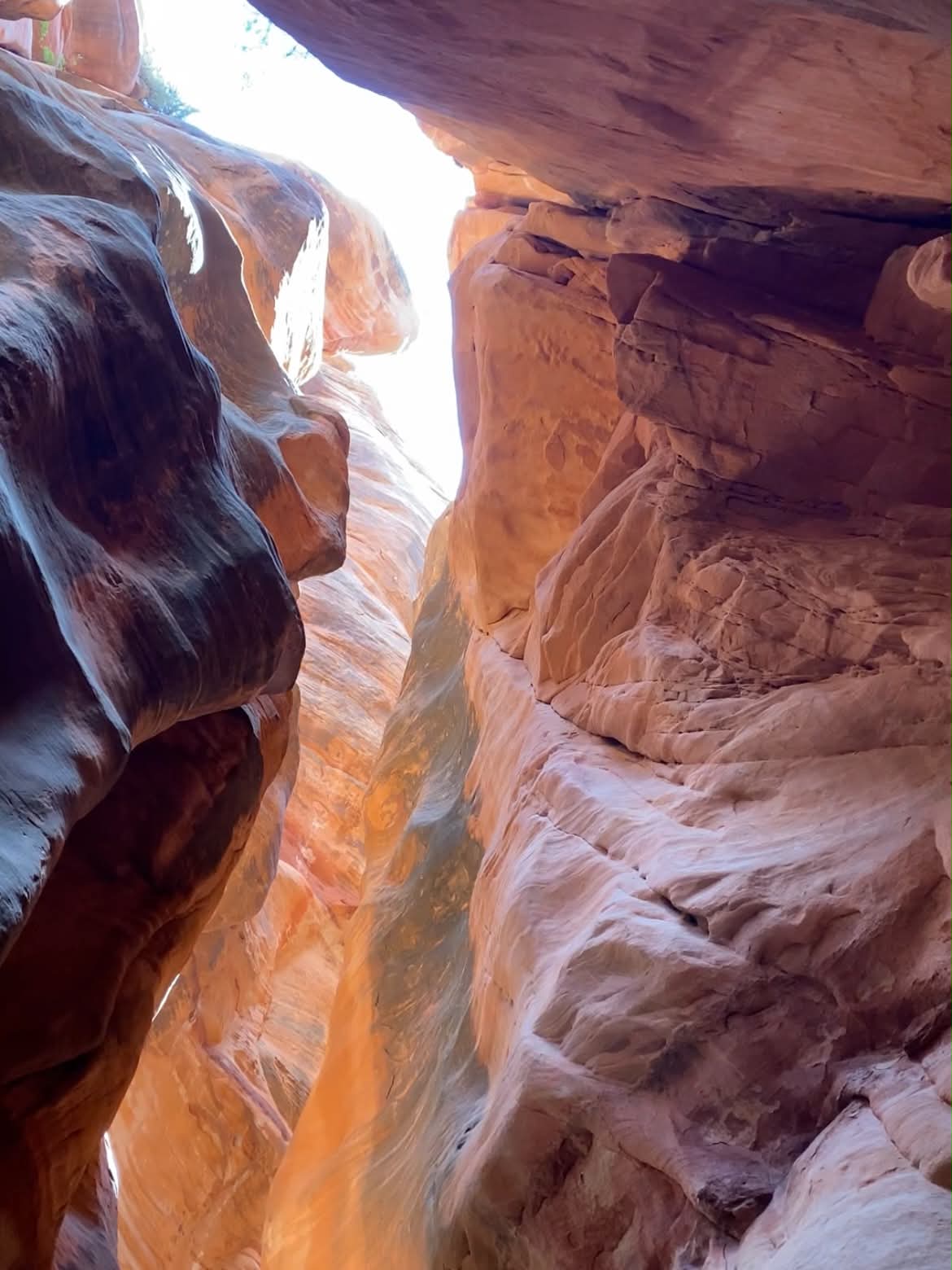 slot canyon red rock
