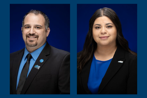 Dr. Michael Arteaga '10, '17, and Susana Barbosa '17, '20