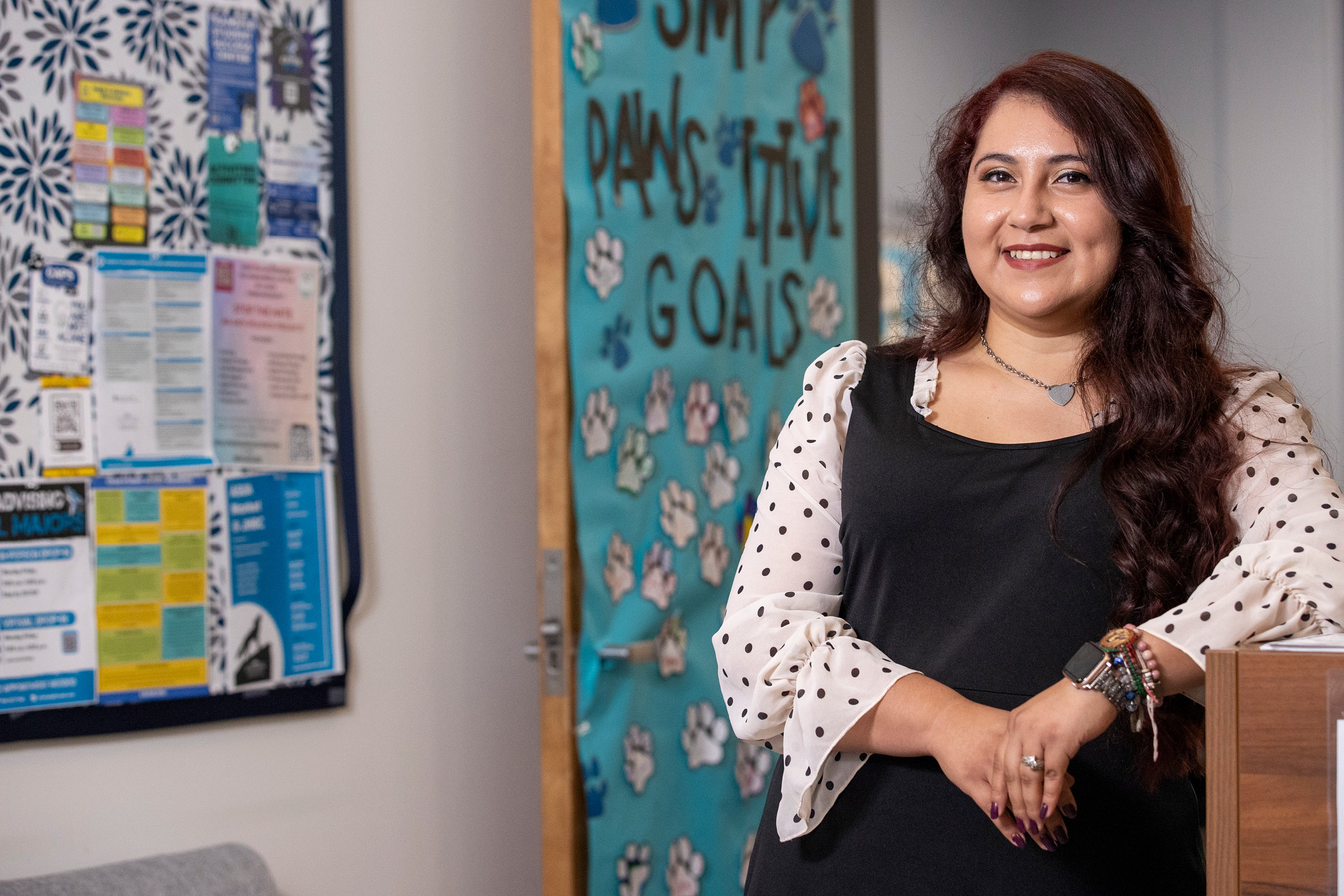 First-generation Latina and graduate student Marilyn Monroy empowers peers while pursuing her dream of becoming a counselor.