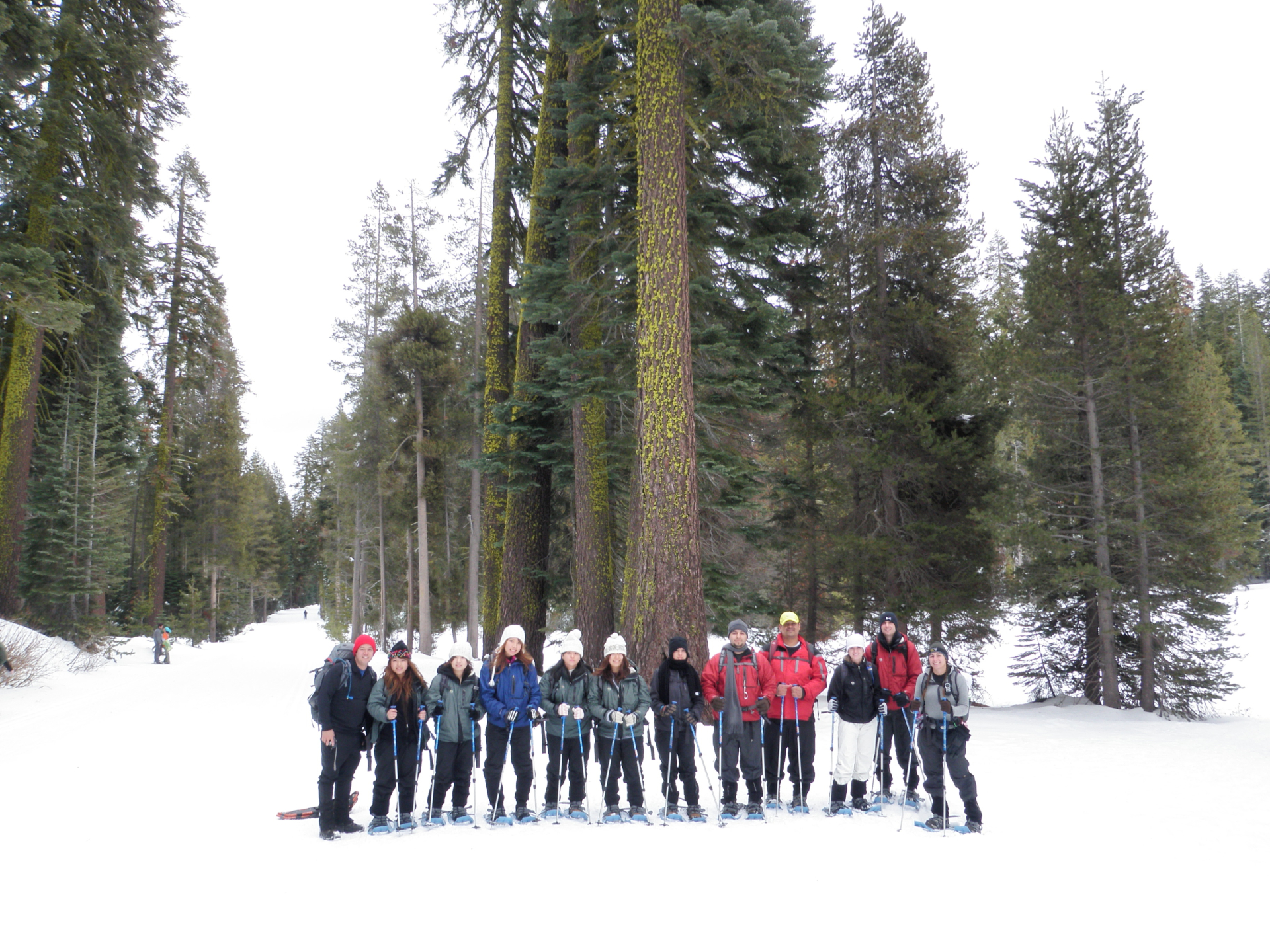 group photo at Dewey point