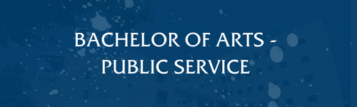 Bachelor of Arts - Public Service