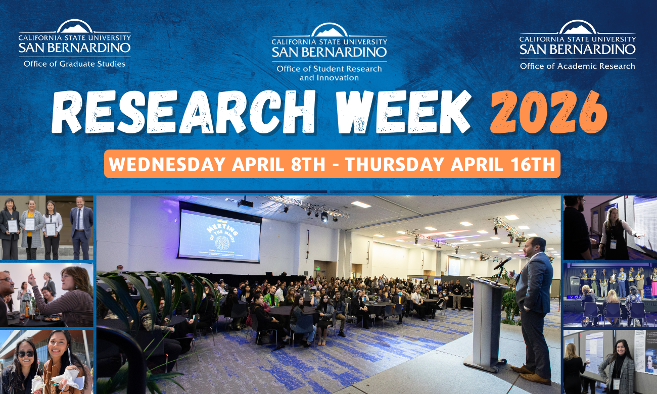 Research Week | Student Research | CSUSB