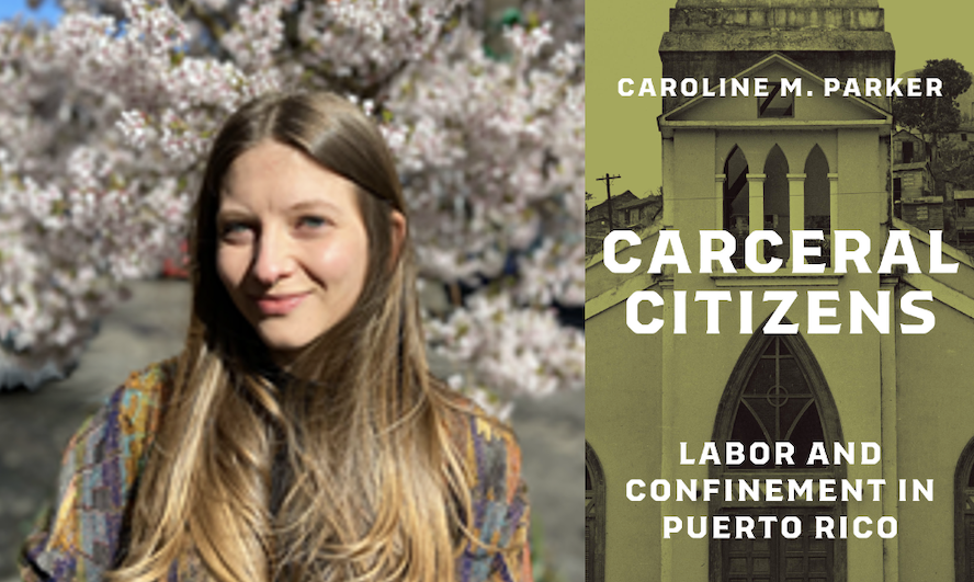 Caroline Parker and Book Cover