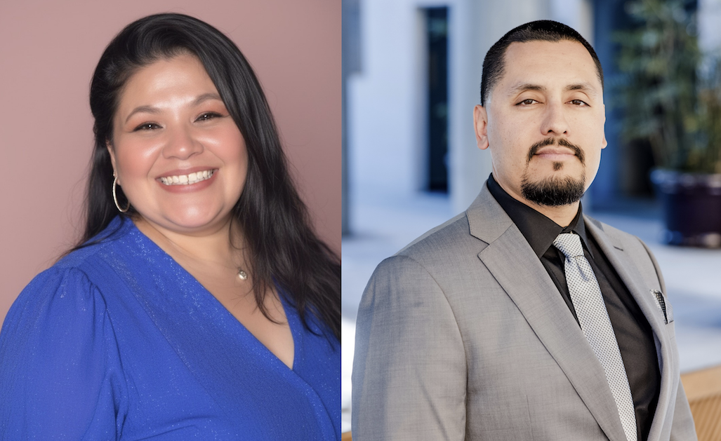 Mia Arredondo and Edwin Cruz