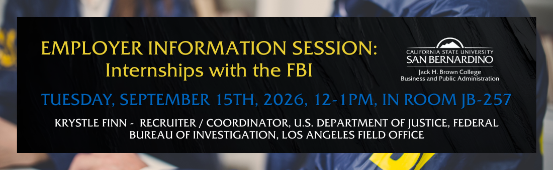 FBI Info Session