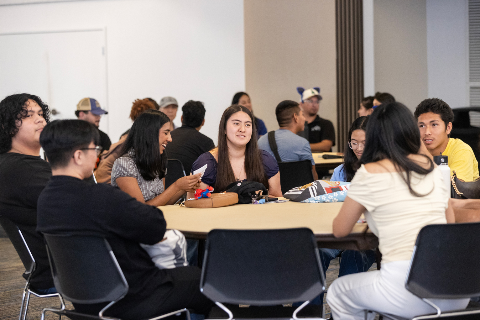 During the day, current CSUSB students shared their college experiences, offered advice to new Coyotes, and answered questions about academics, campus life and adjusting to college.