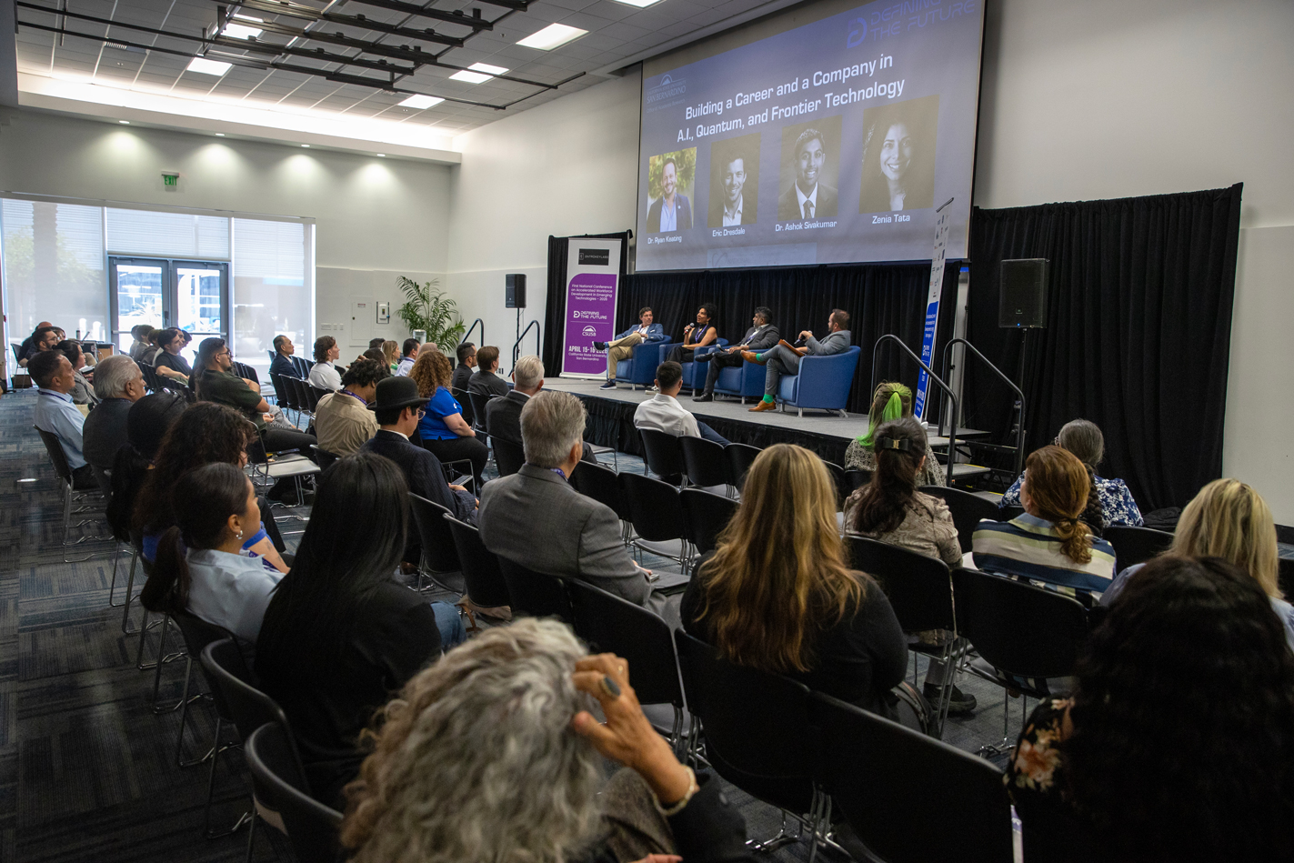 Engaging panel sessions covered topics ranging from emerging technologies that are  redefining career paths to partnerships and collaborations that can turn ideas into results.