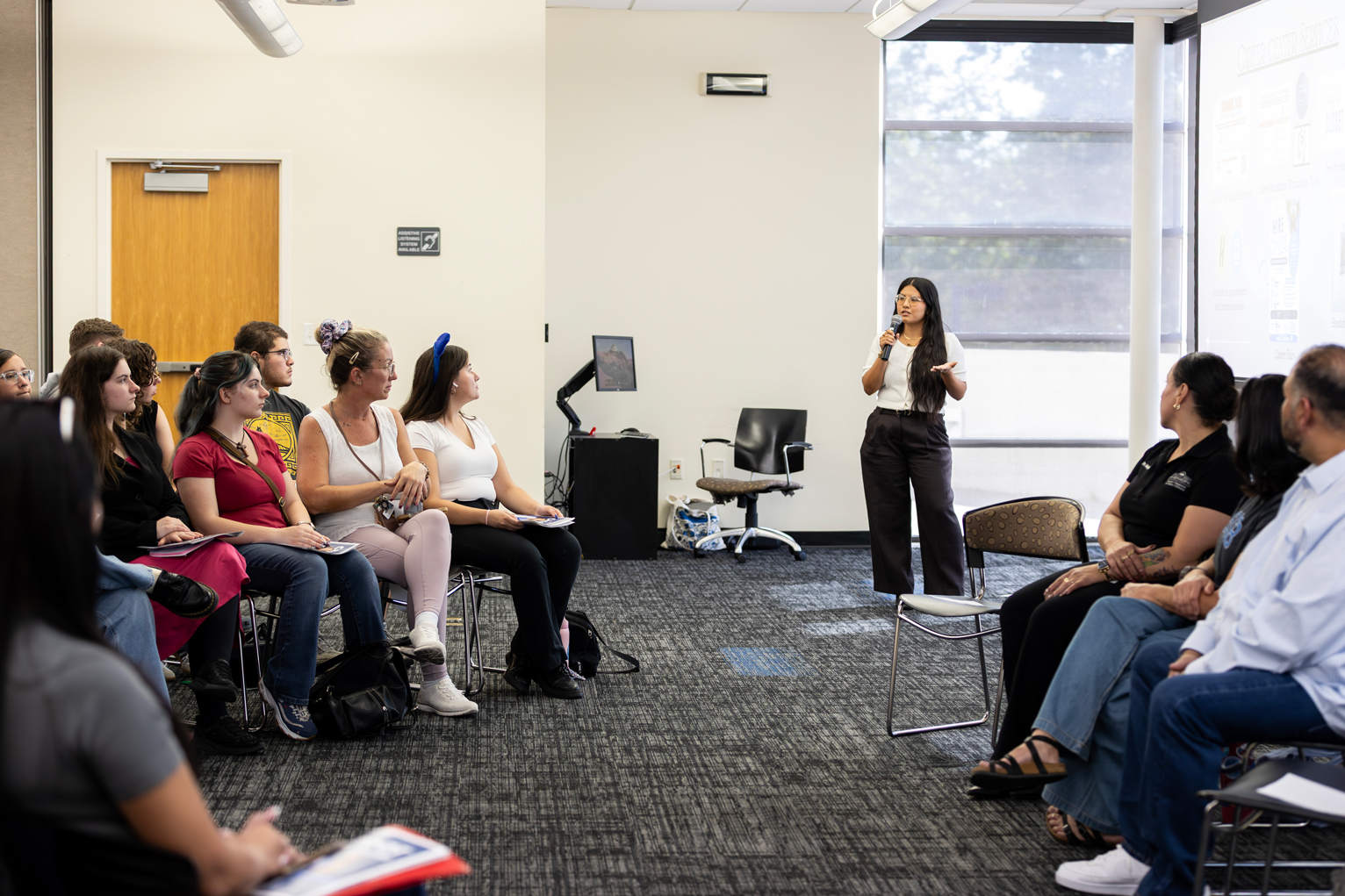 Students attended interactive workshops that were focused on preparing them for their first semester.
