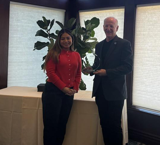Mike Stull received the Outstanding Educator Award from the Inland Empire Chapter of the American Society for Public Administration.