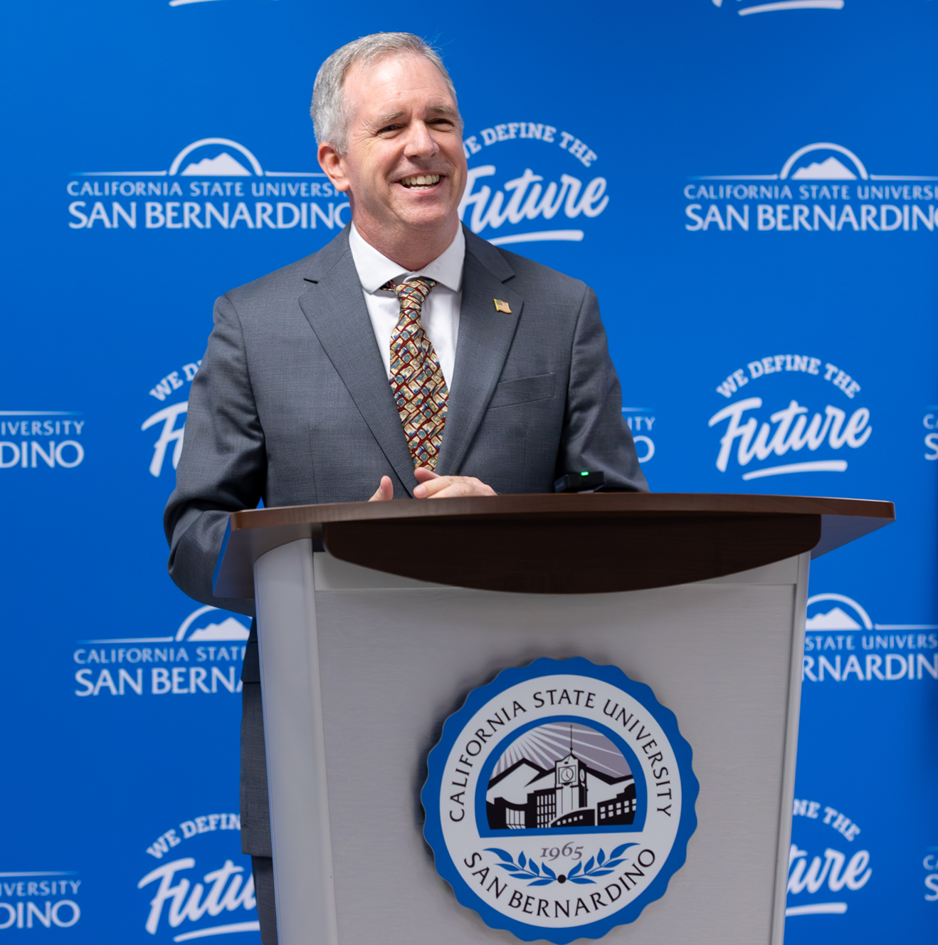 Tony Coulson, executive director of CSUSB’s Center for Cyber and AI and professor in the School of Cyber and Decision Sciences