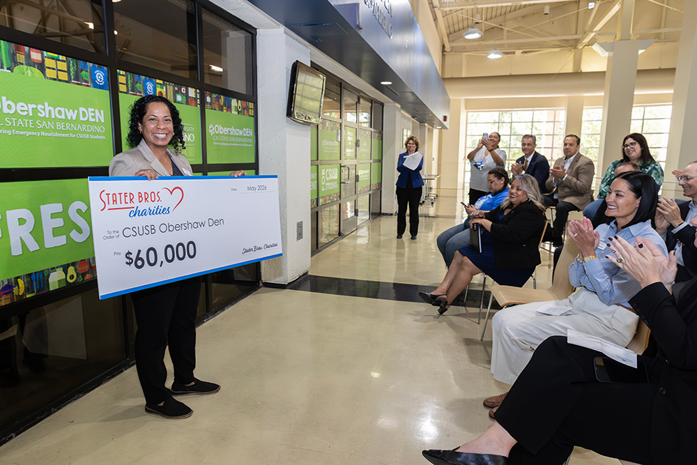 Check presentation ceremony