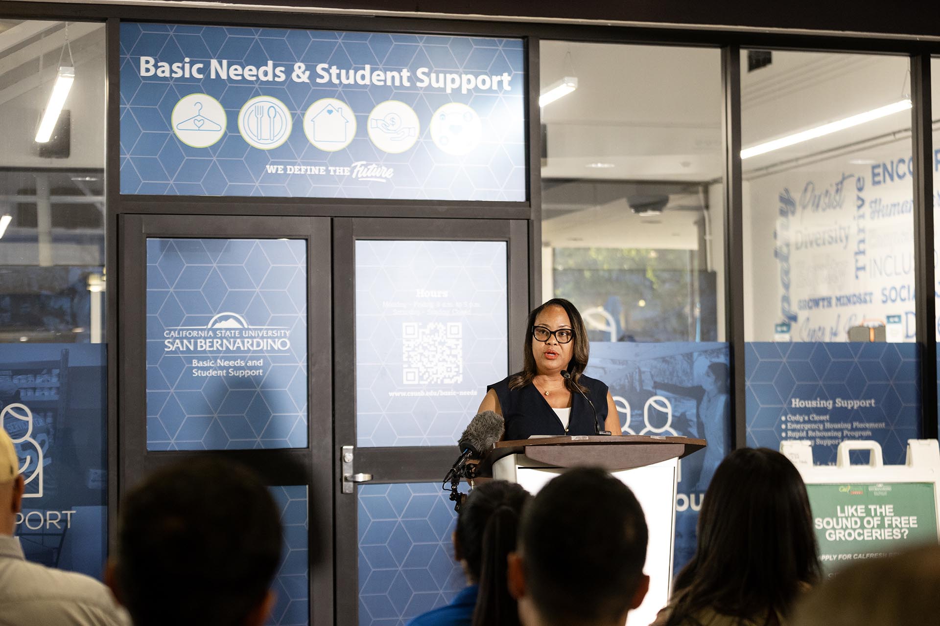 Angie Gordon, director, CSUSB Basic Needs and Support