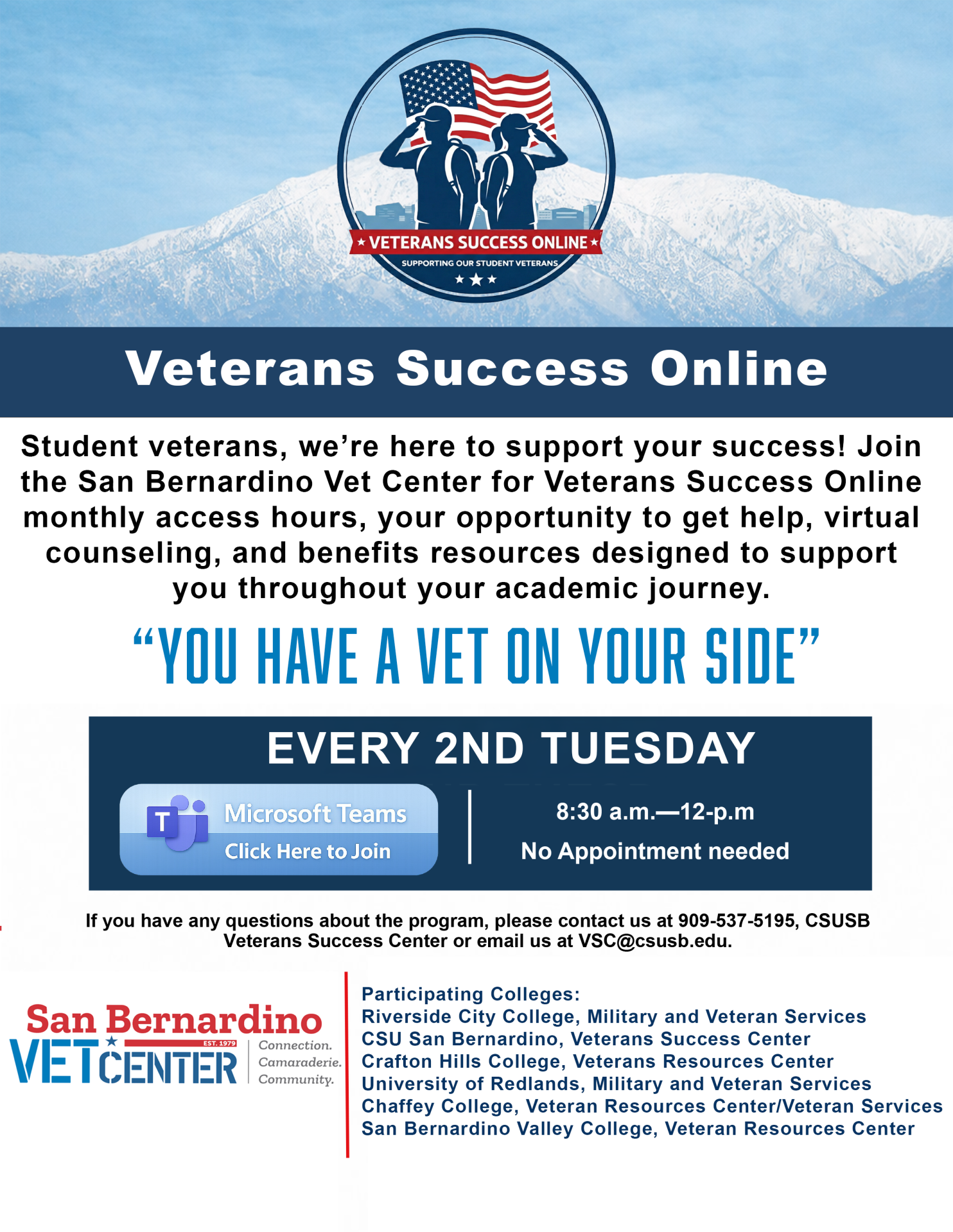 Vet On Your Side Flyer