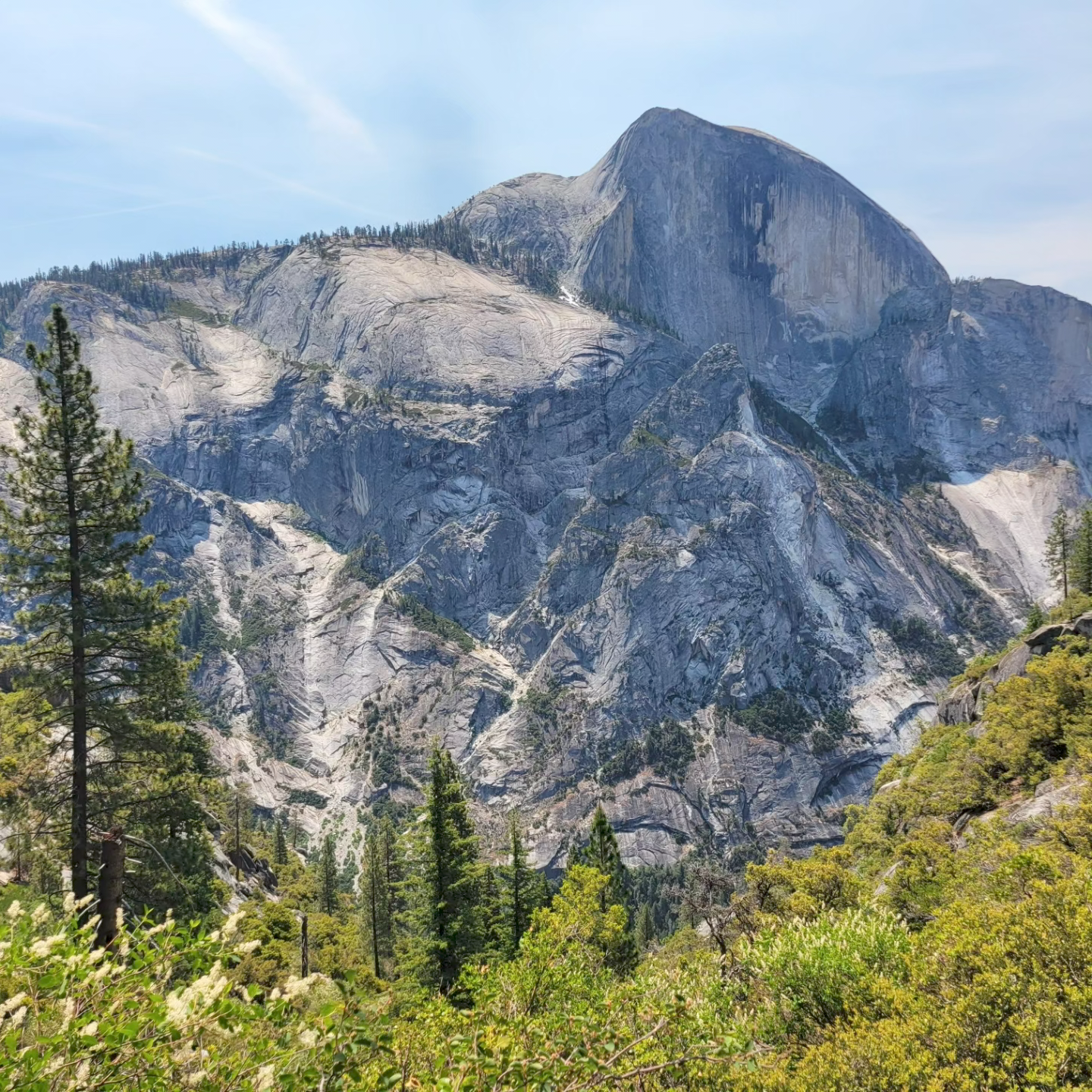 half dome yosemtie