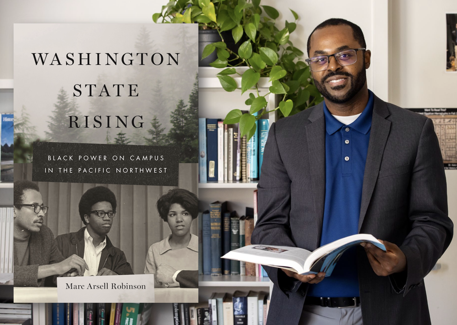 Dr. Marc Robinson and his book, "Washington State Rising"