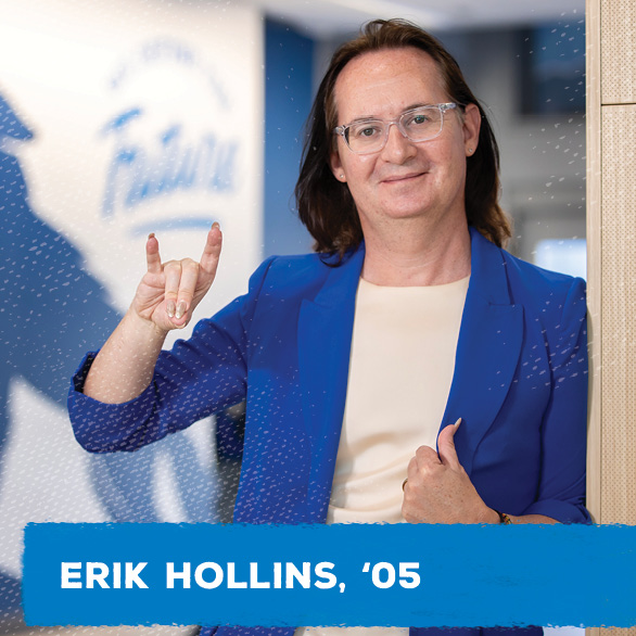 Erik Hollins, '05