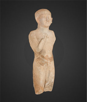 Egyptian artifact in 3d software