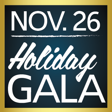 Nov. 26 holiday gala graphic