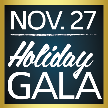 Nov. 27 holiday gala graphic