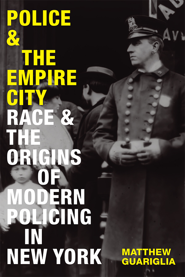Book cover, Police and the Empire City