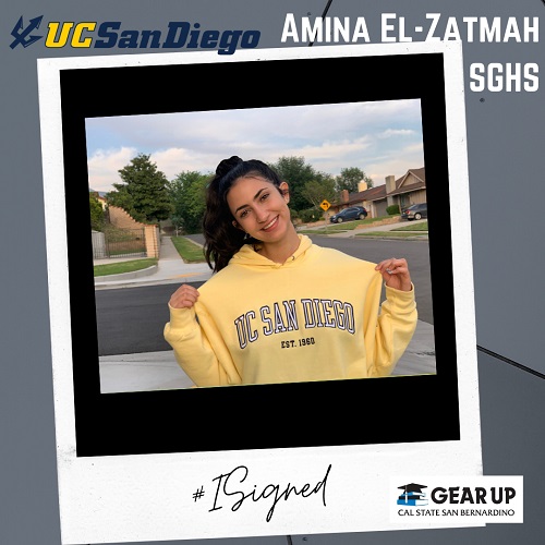 Amina El-Zatmah - SGHS - UCSD