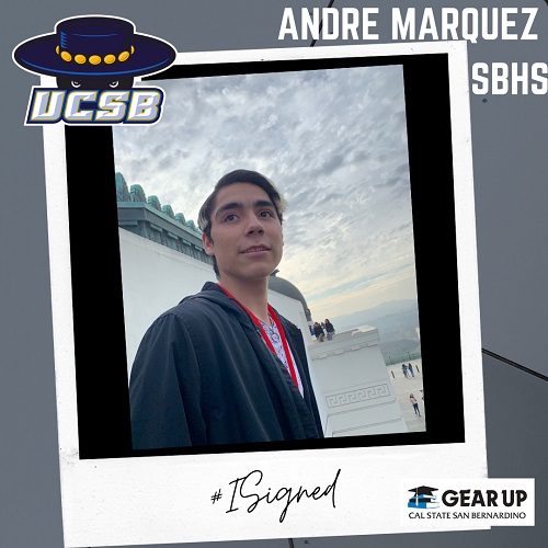 Andre Marquez - SBHS - UCSB