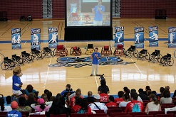 basketball court presentation