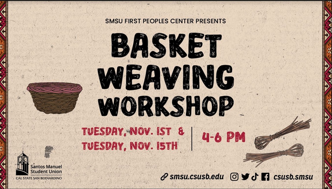 Basket Weaving Workshop Flyer