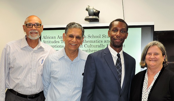 Dr. Brice Scott with Dissertation Committee