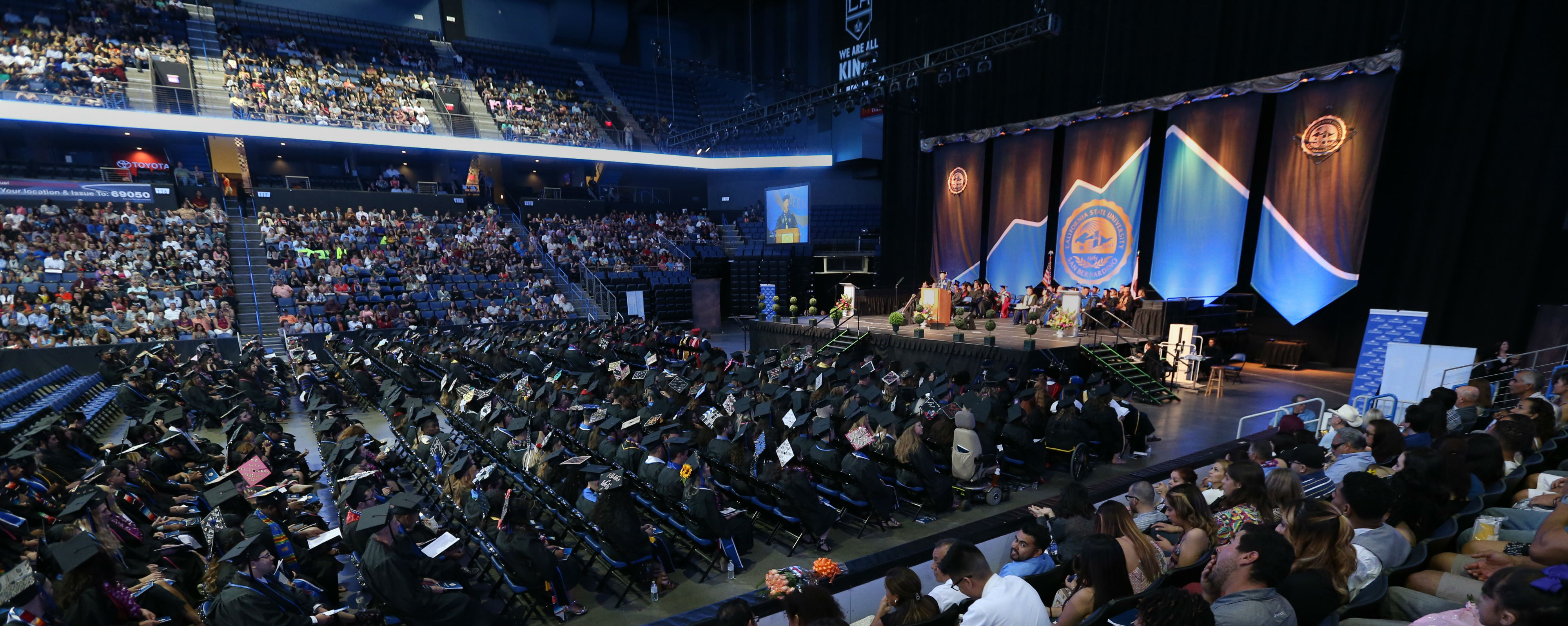 Bren Events Center Graduation Seating Chart