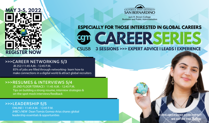 CGM Career Series May 3-5