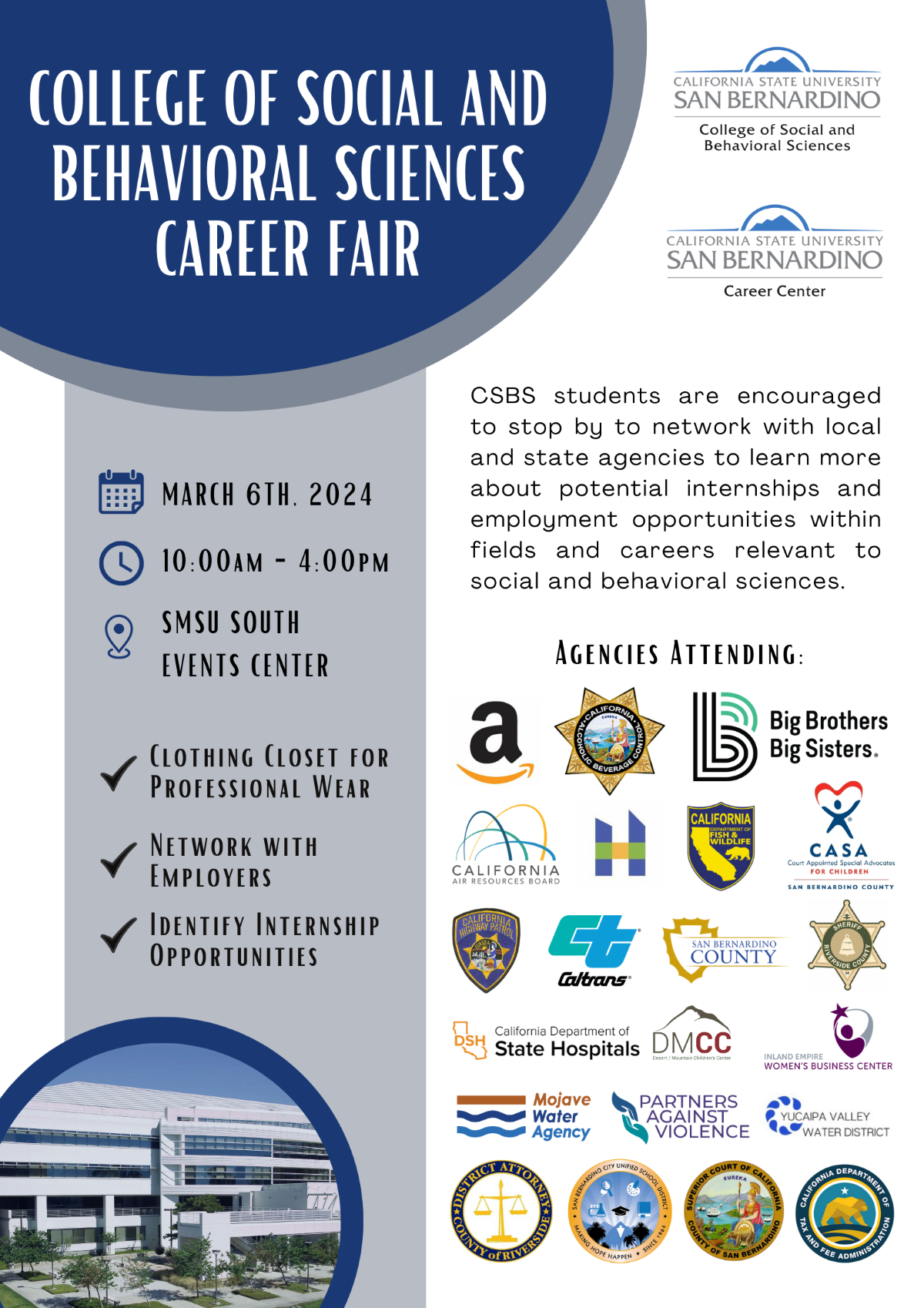 CSBS Career Fair Flyer