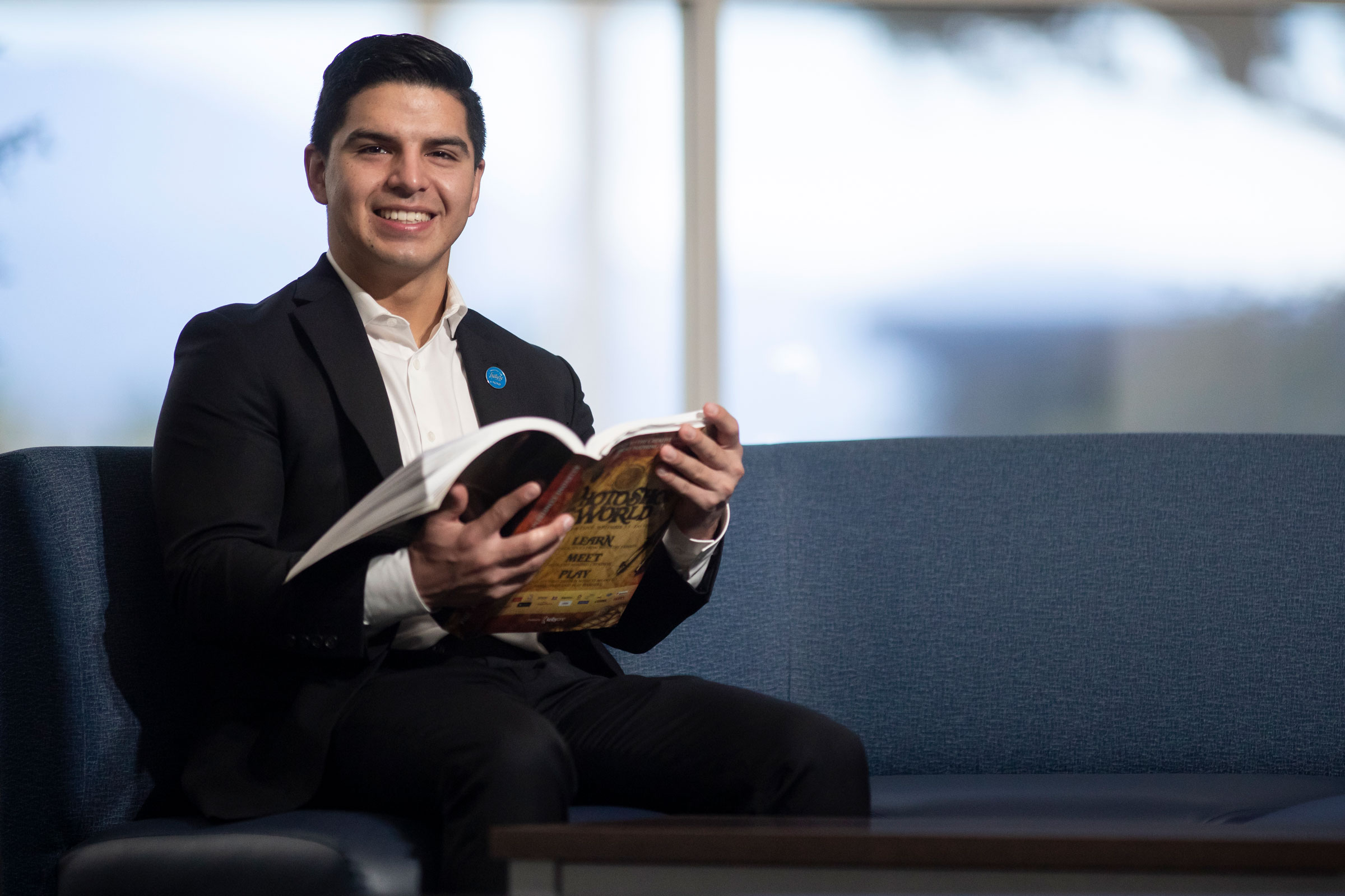 Emmanuel Castaneda '23, alumnus of CSUSB's Jack H. Brown College of Business and Public Administration