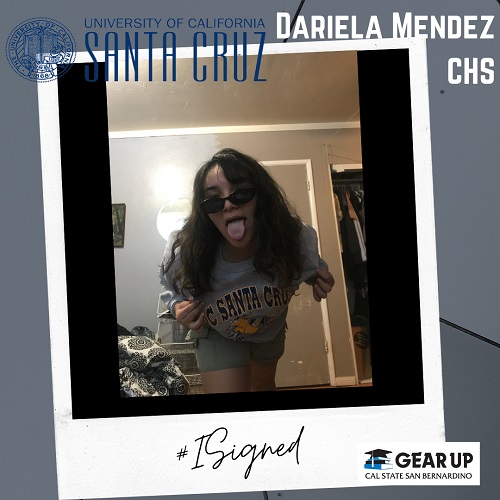 Dariela Mendez - CHS - UCSC