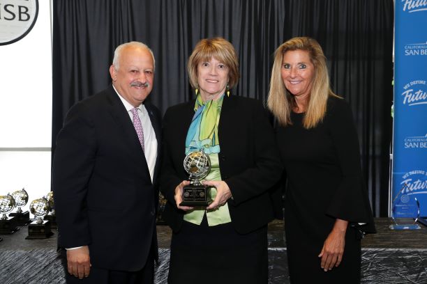 Dr. Tomas Morales, Dr. Lynne Diaz-Rico and Dr. Shari McMahan