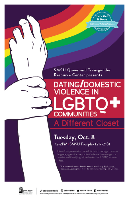 Flyer for event which also qualifies for mandatory student training
