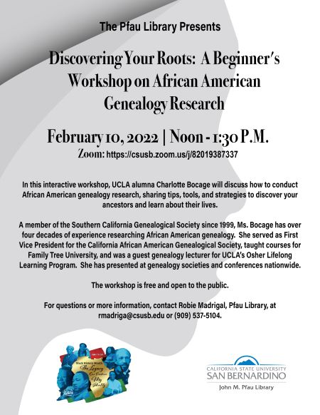 Csusb Fall 2022 Calendar Events Calendar | Black History Month | Csusb