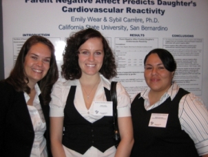 Emily Valerie and Patty at Emilly's poster