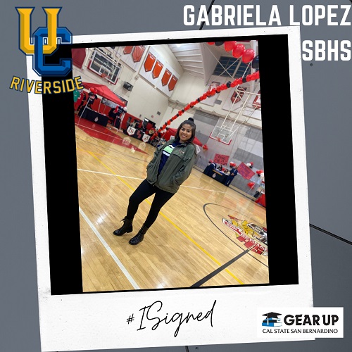 Gabriela Lopez - SBHS - UCR