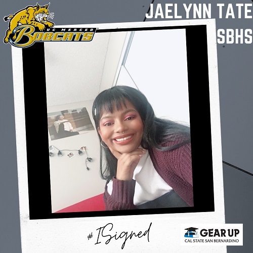 Jaelynn Tate - SBHS - UCM