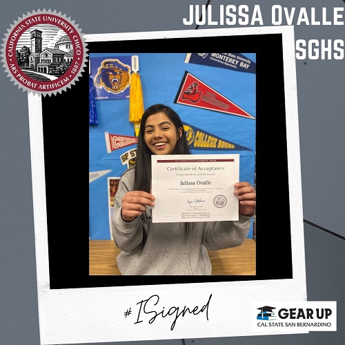 Julissa Ovalle SGHS