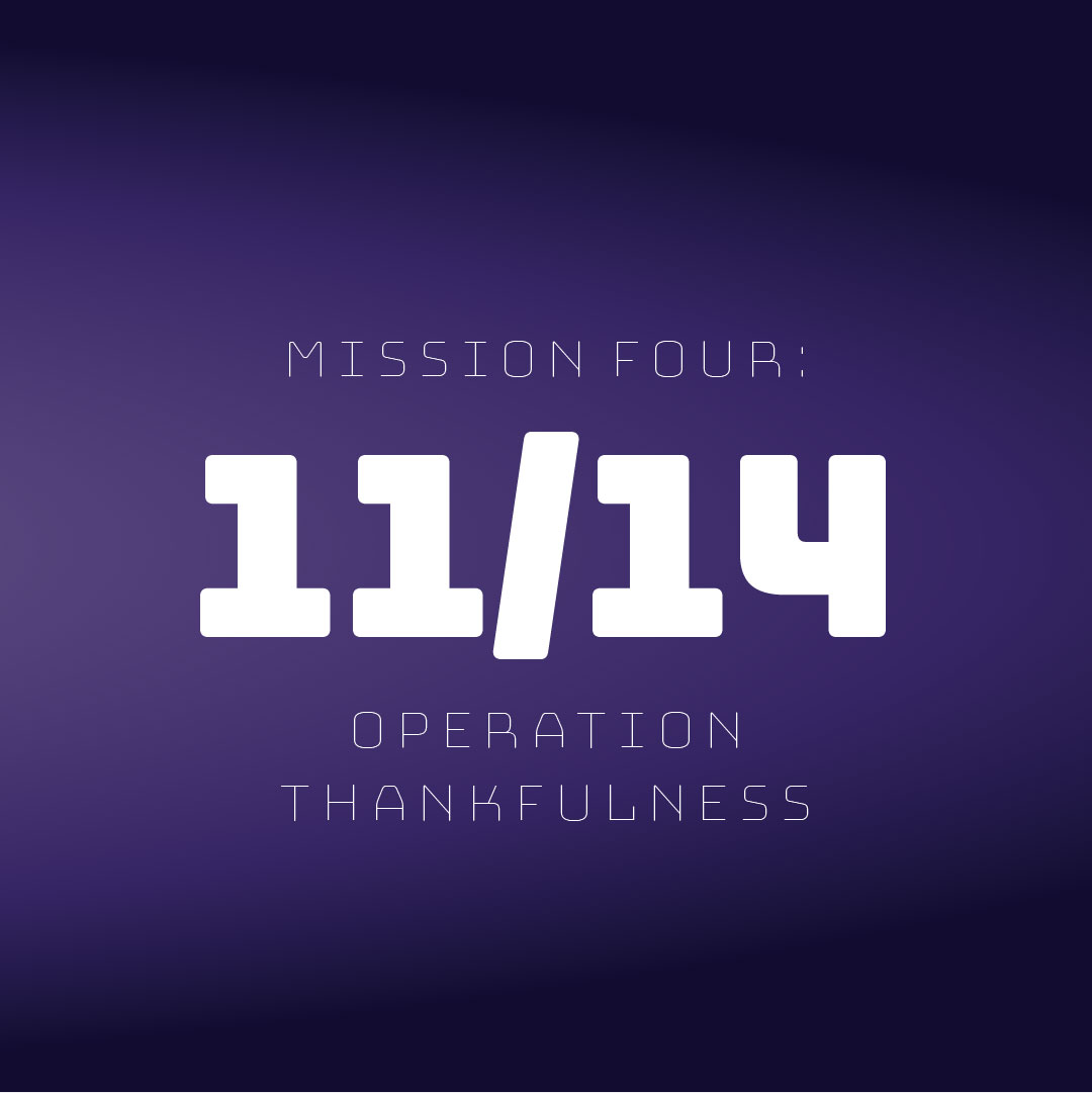 Mission Four: 11/14